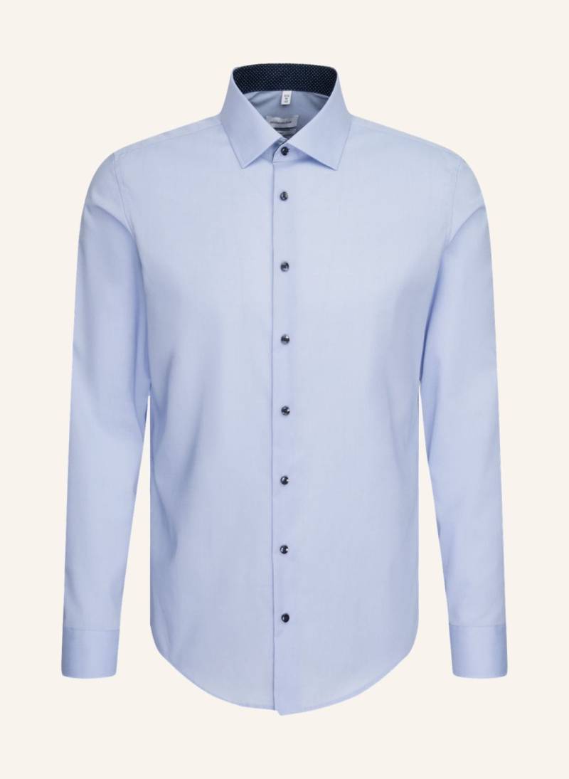 Seidensticker Business Hemd Slim Fit blau von seidensticker