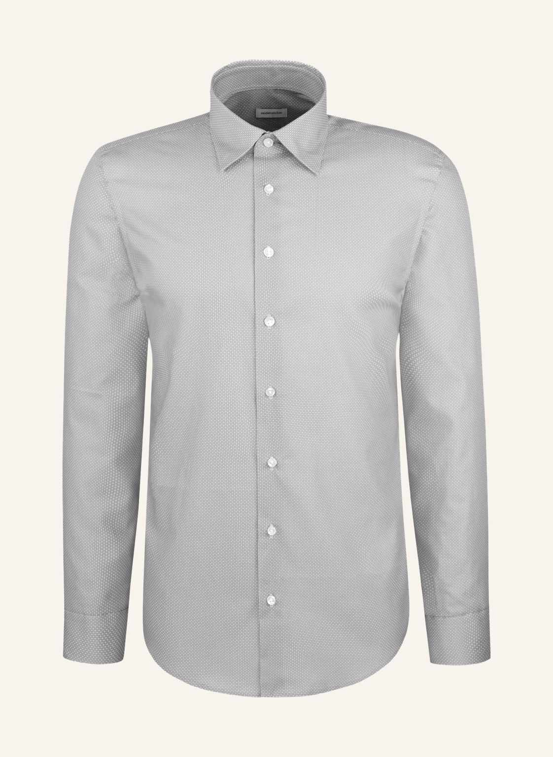 Seidensticker Business Hemd Slim Fit grau von seidensticker