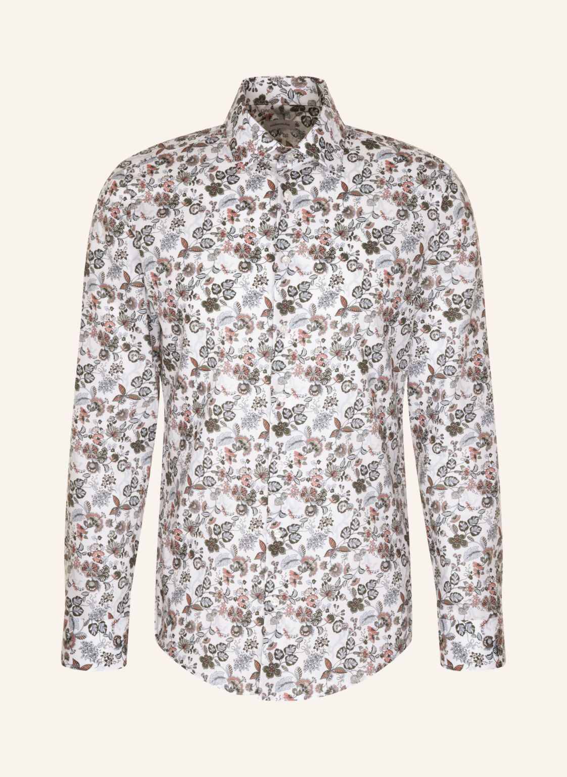 Seidensticker Business Hemd Slim Fit orange von seidensticker