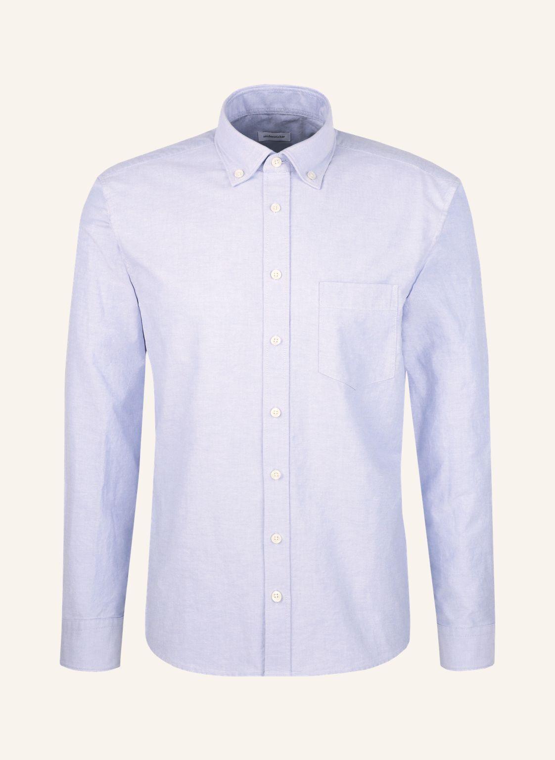 Seidensticker Casual Hemd Regular Fit blau von seidensticker
