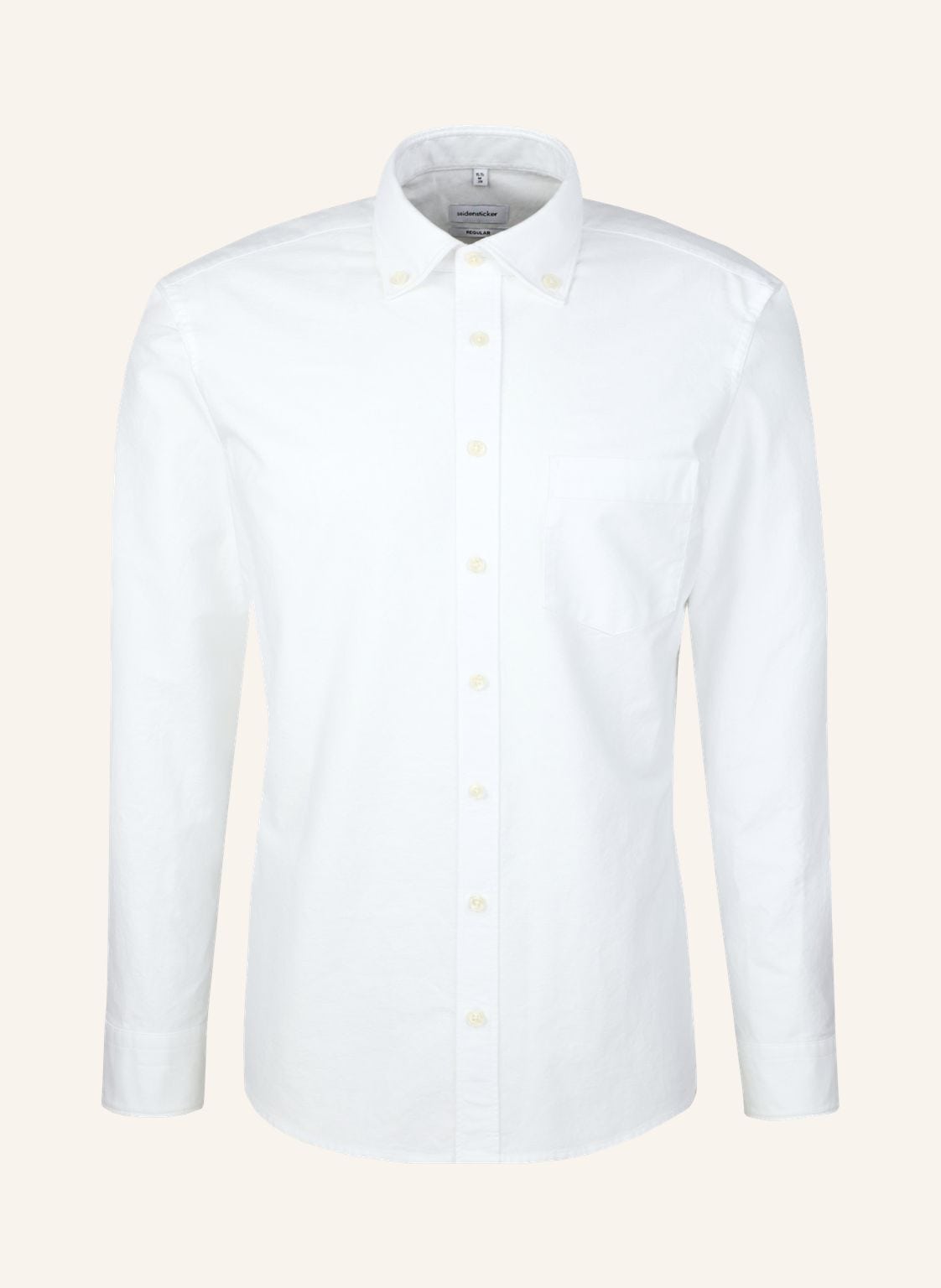 Seidensticker Casual Hemd Regular Fit weiss von seidensticker