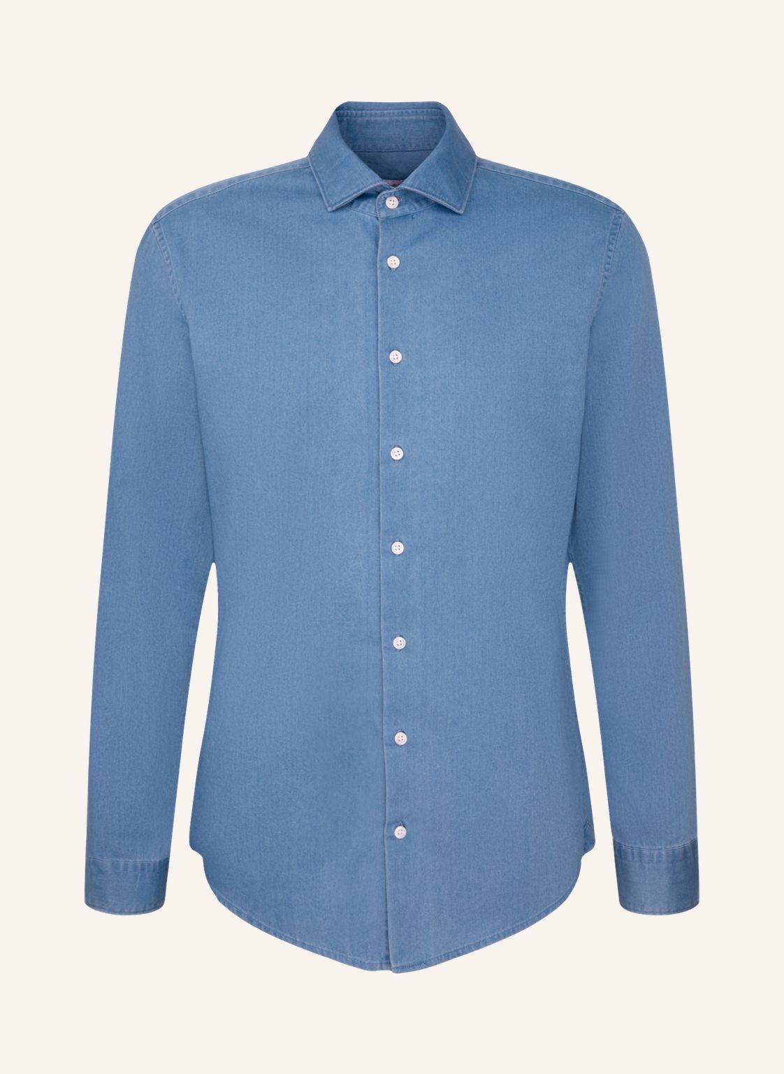 Seidensticker Denimhemd, Casual Hemd Slim Fit blau von seidensticker