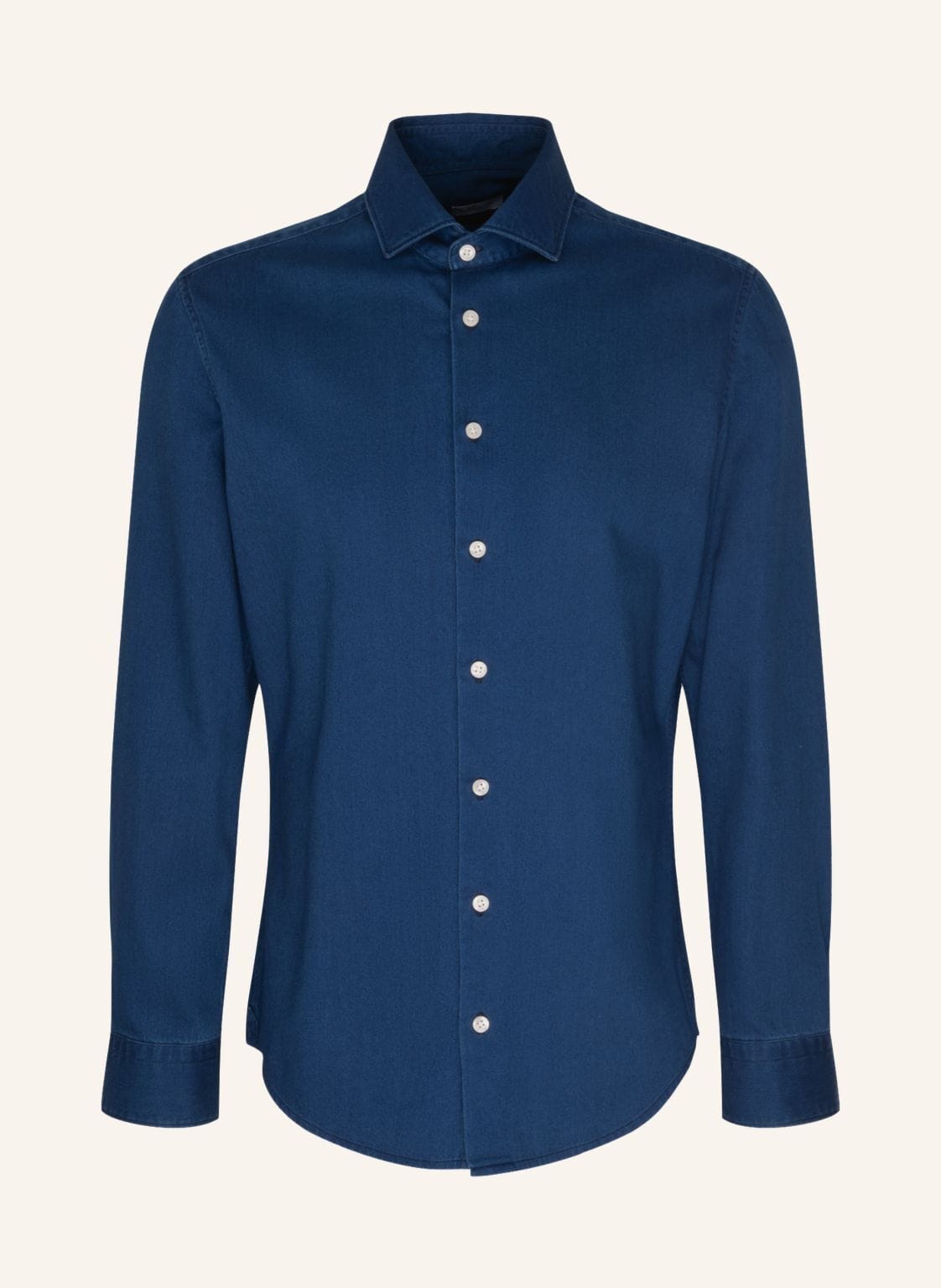 Seidensticker Denimhemd, Casual Hemd Slim Fit blau von seidensticker