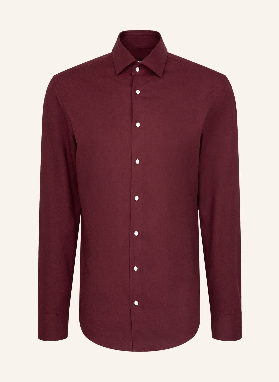 Seidensticker Flanellhemd Slim Fit rot von seidensticker