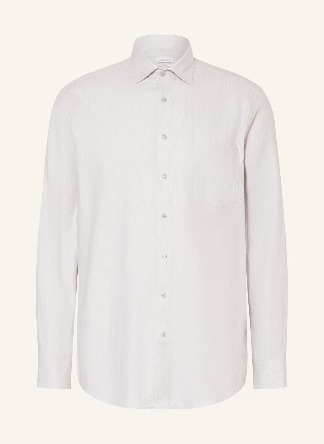 Seidensticker Hemd Regular Fit grau von seidensticker