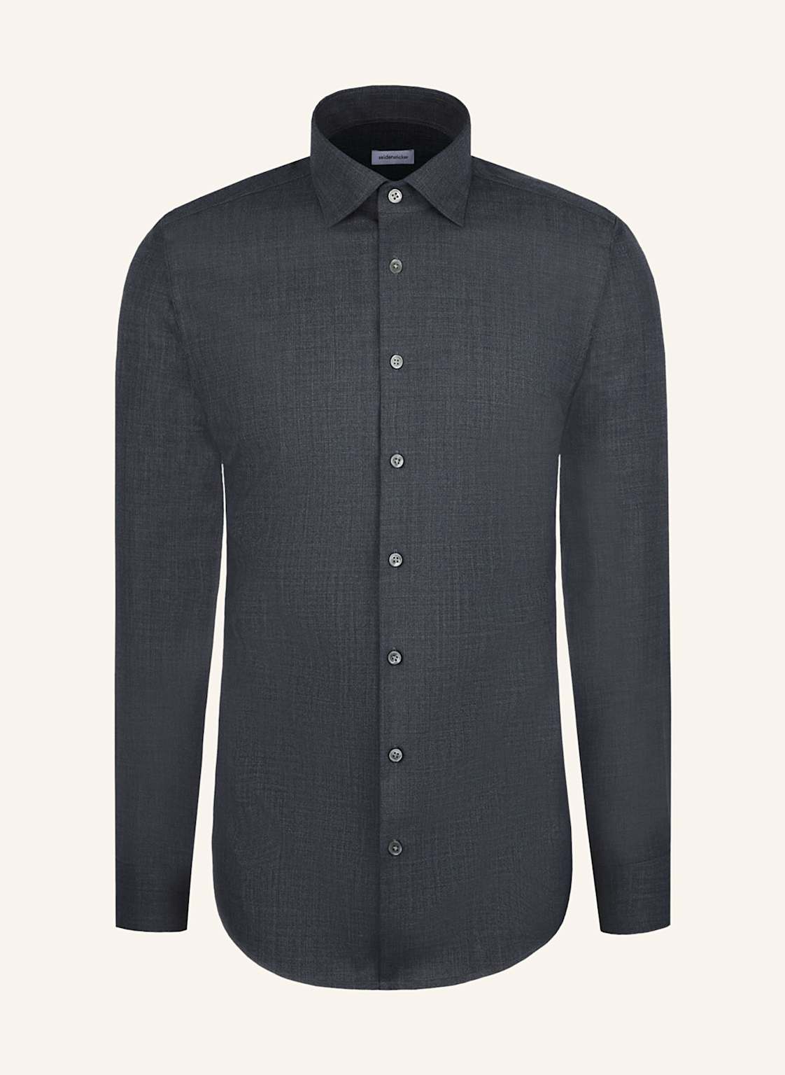 Seidensticker Hemd Slim Fit grau von seidensticker