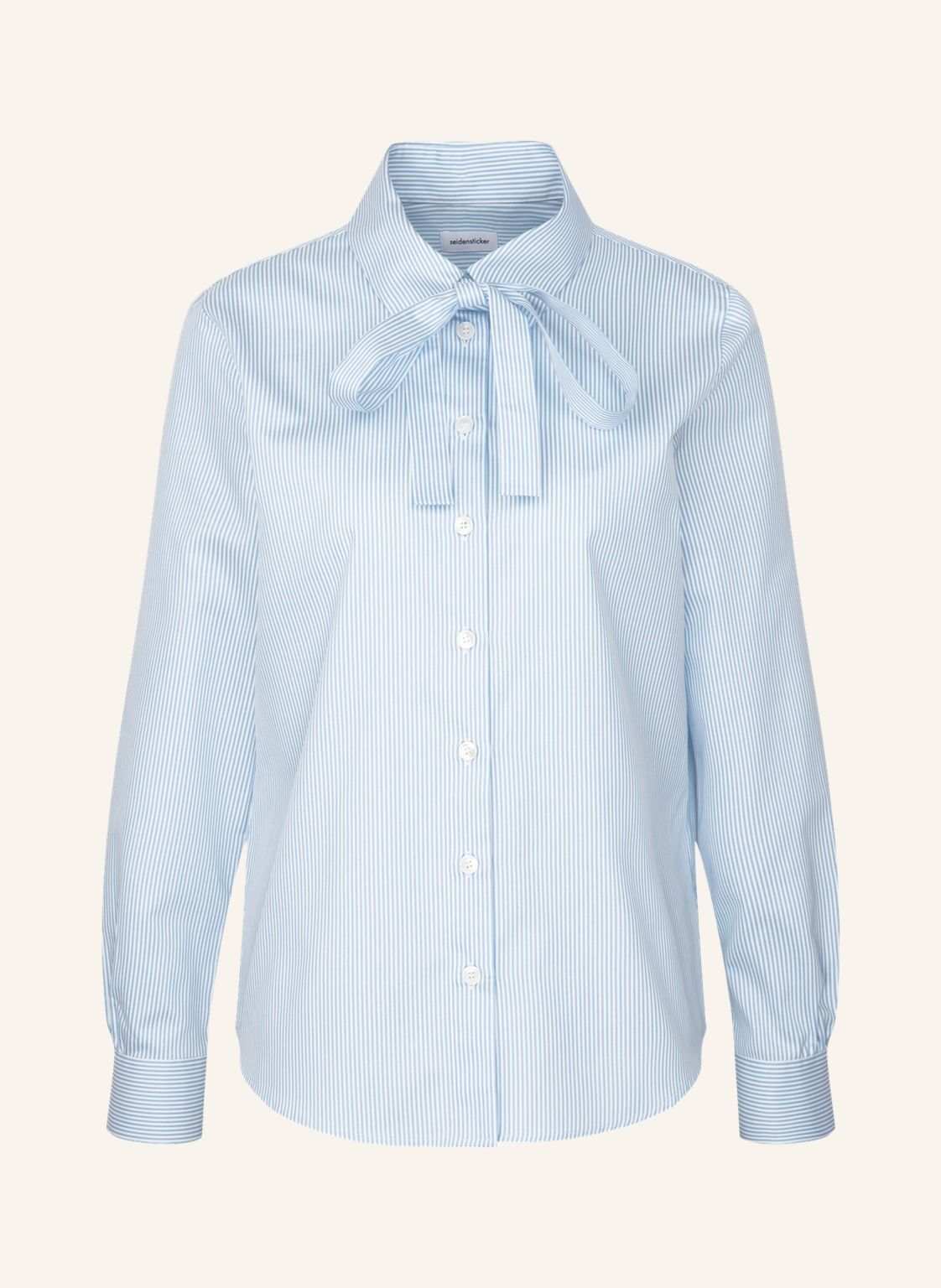 Seidensticker Hemdbluse blau von seidensticker