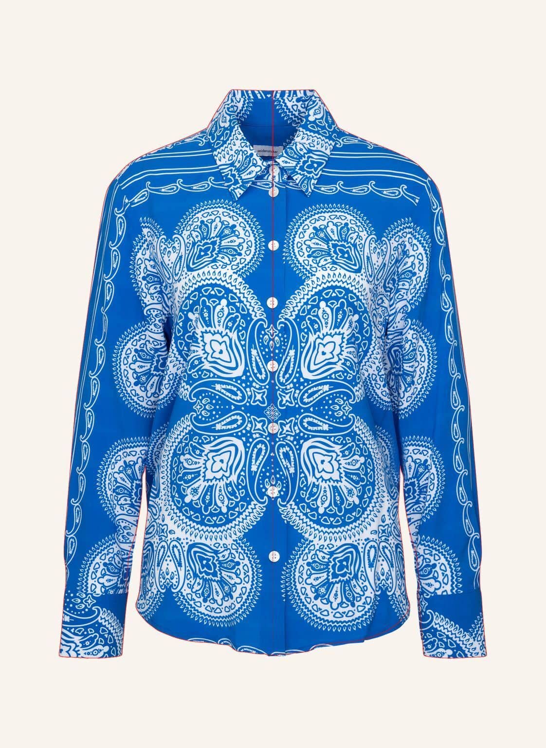 Seidensticker Hemdbluse blau von seidensticker