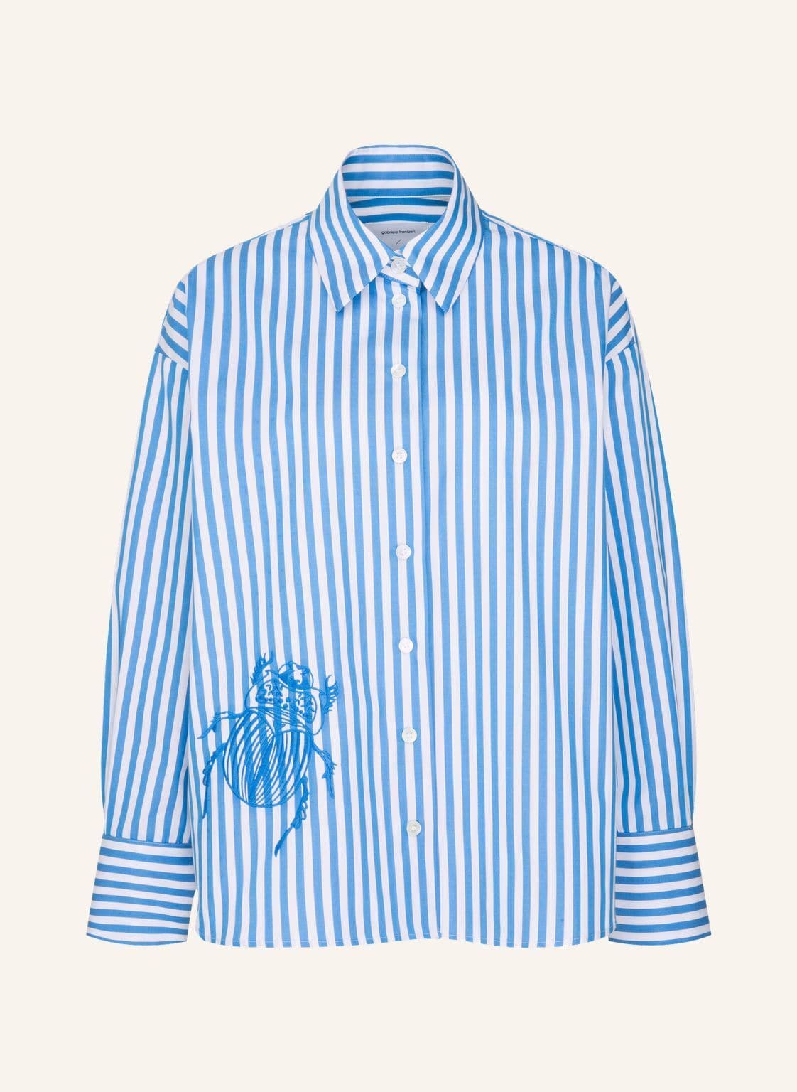 Seidensticker Hemdbluse blau von seidensticker