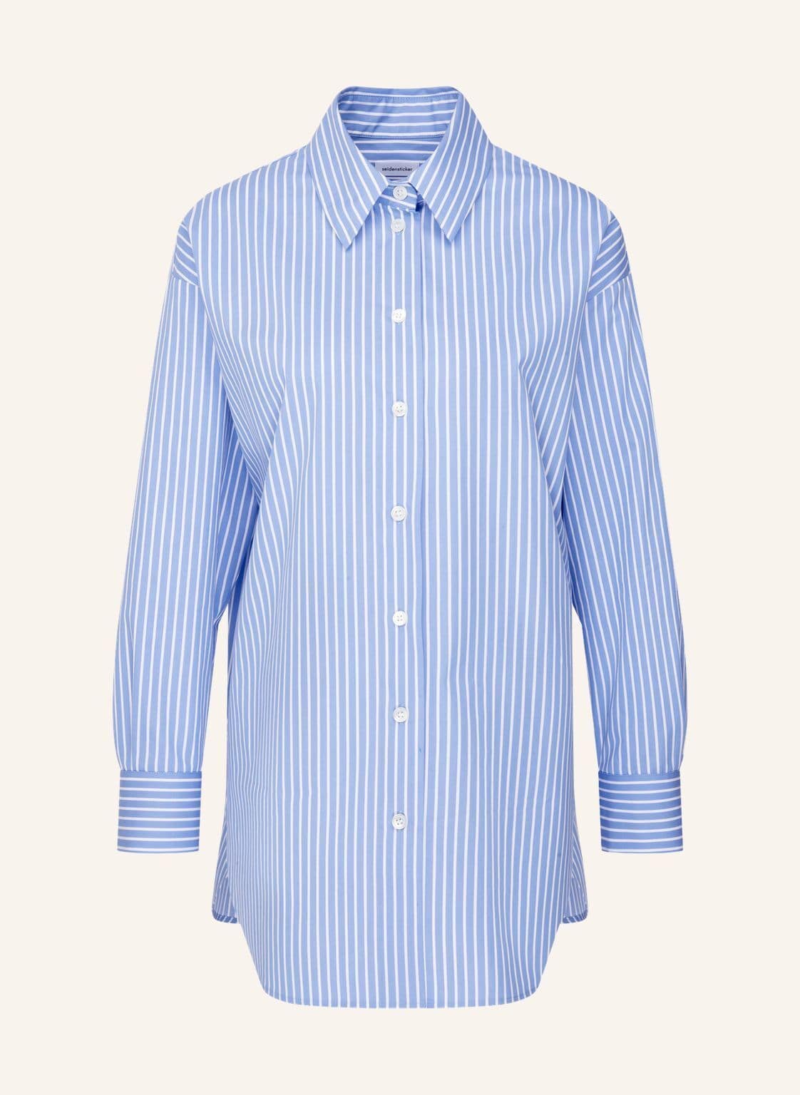 Seidensticker Hemdbluse blau von seidensticker