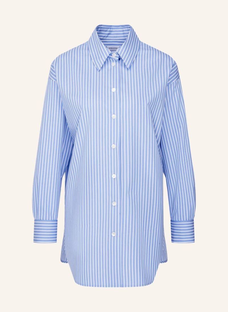 Seidensticker Hemdbluse blau von seidensticker