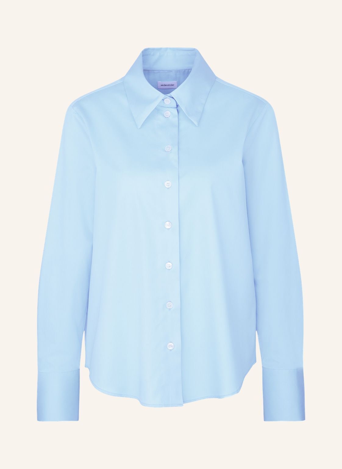 Seidensticker Hemdbluse blau von seidensticker