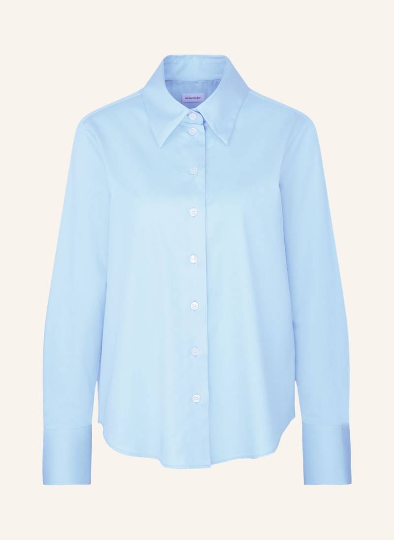 Seidensticker Hemdbluse blau von seidensticker