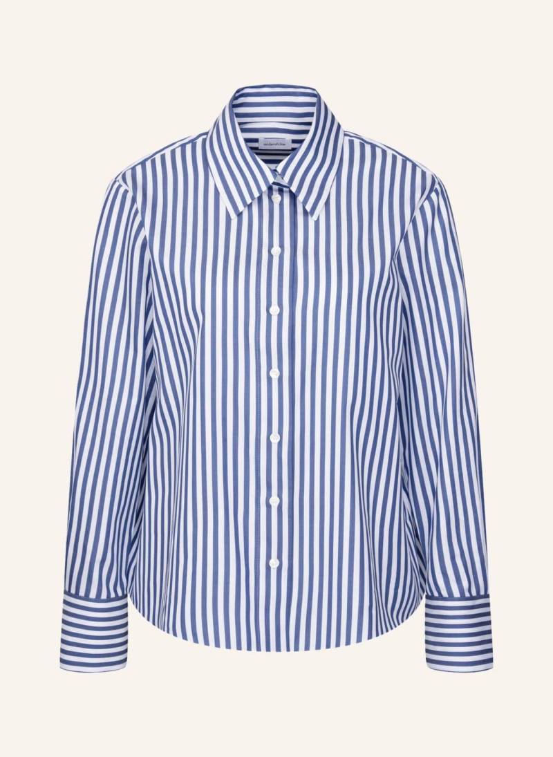 Seidensticker Hemdbluse blau von seidensticker