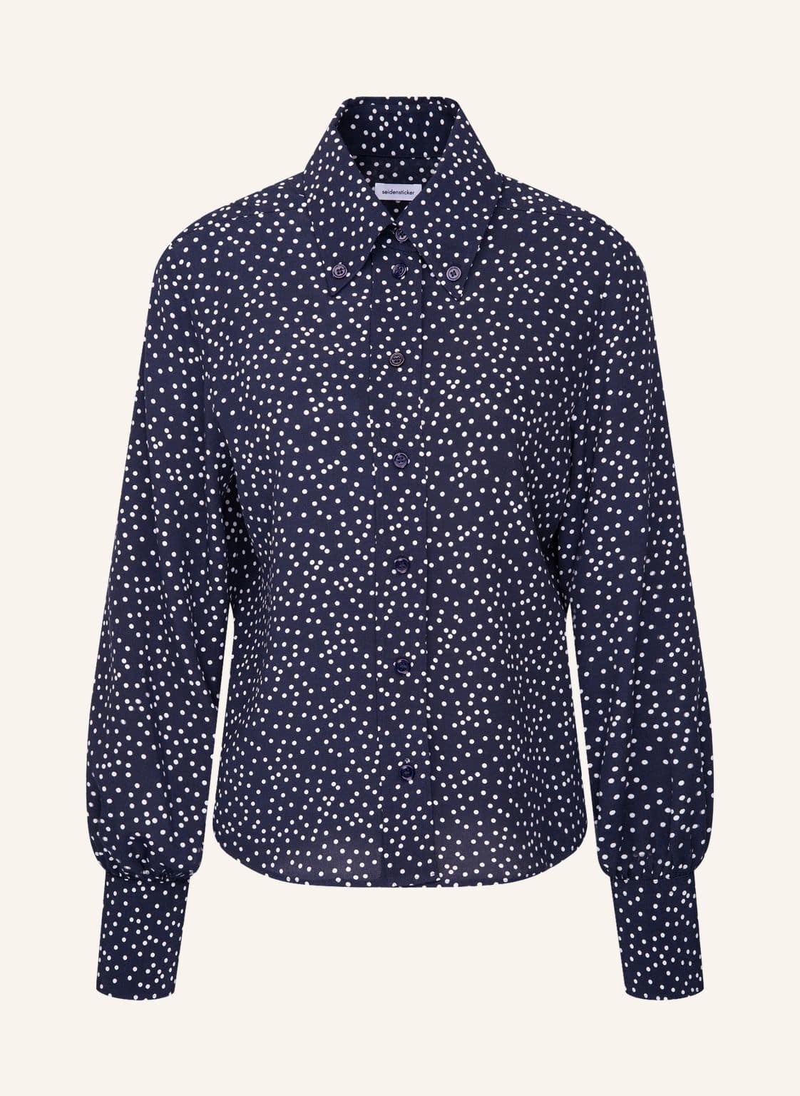 Seidensticker Hemdbluse blau von seidensticker