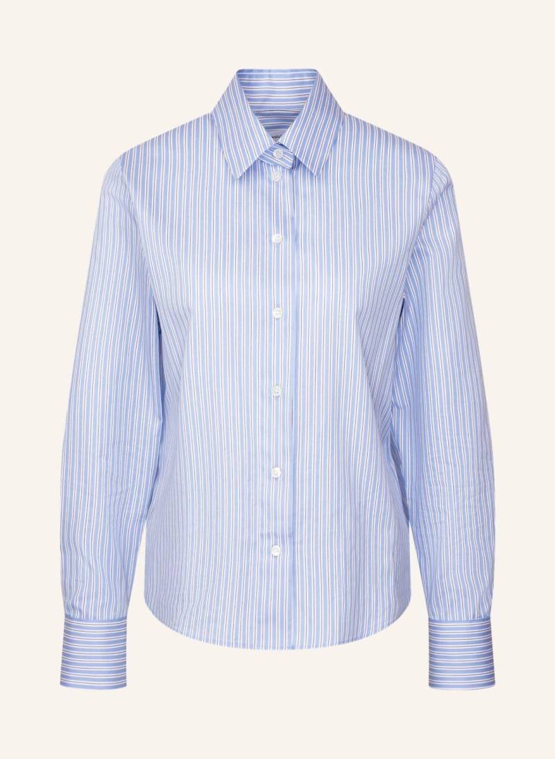 Seidensticker Hemdbluse blau von seidensticker