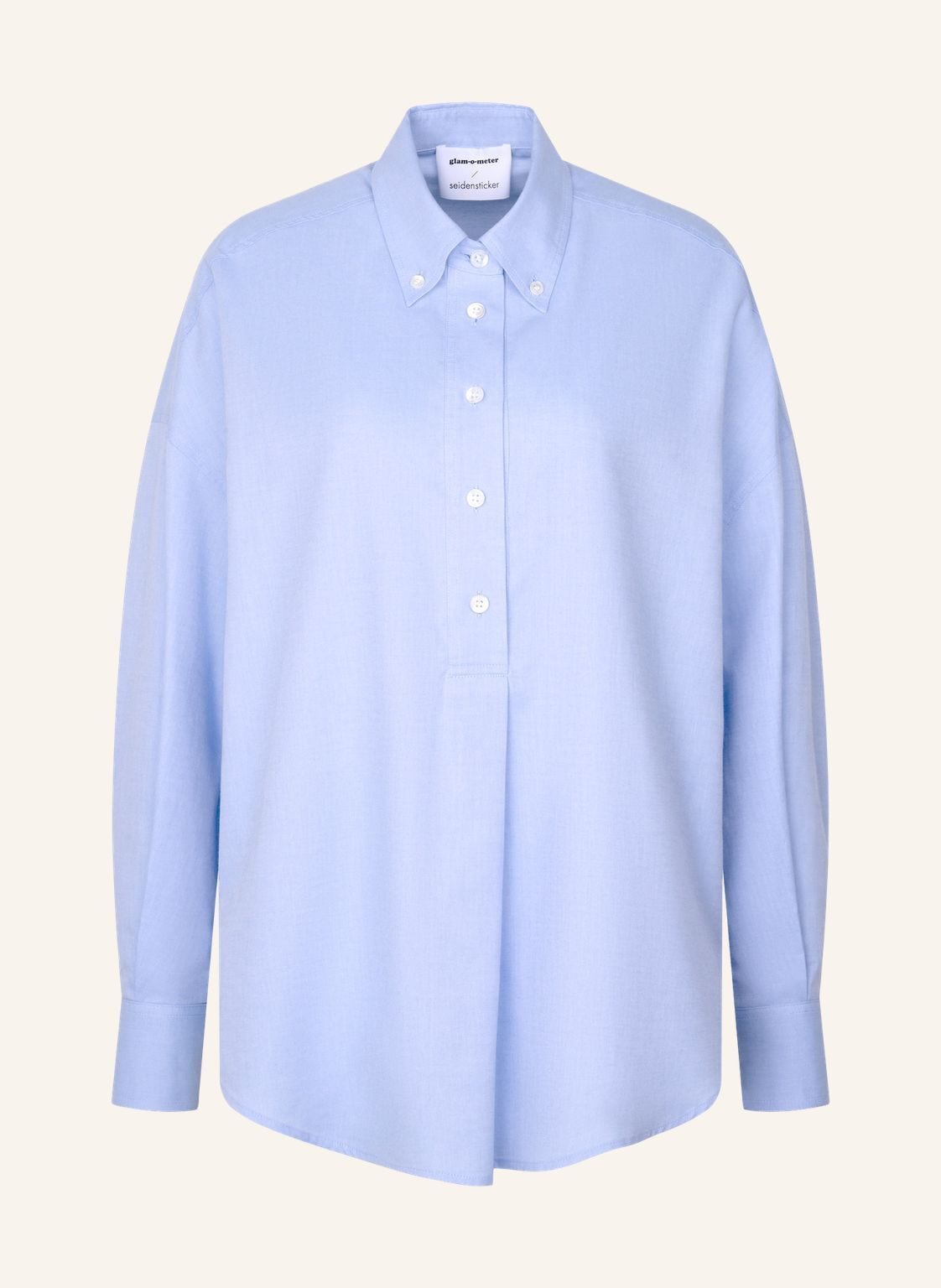 Seidensticker Hemdbluse blau von seidensticker