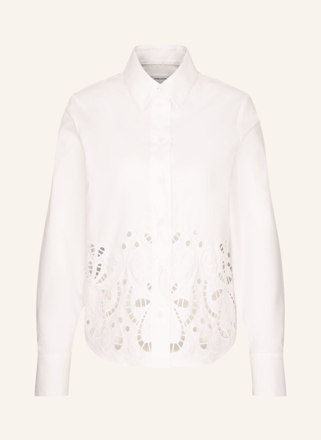 Seidensticker Hemdbluse weiss von seidensticker
