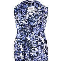 Seidensticker Herren Hemd blau Baumwolle von seidensticker