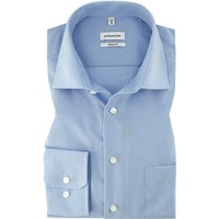 Seidensticker Herren Hemd blau Baumwolle von seidensticker