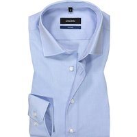 Seidensticker Herren Hemd blau Kent von seidensticker