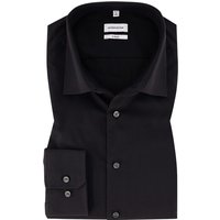 Seidensticker Herren Hemd schwarz Kent von seidensticker