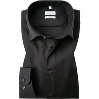 Seidensticker Herren Hemd schwarz von seidensticker