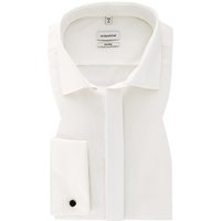 Seidensticker Herren Hemd weiß Baumwolle von seidensticker