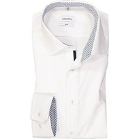 Seidensticker Herren Hemd weiß Baumwolle von seidensticker