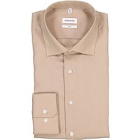 Seidensticker Herren Hemd beige Baumwolle von seidensticker