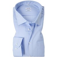 Seidensticker Herren Hemd blau Baumwolle von seidensticker