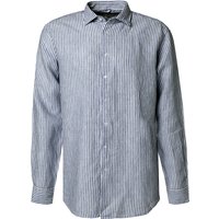 Seidensticker Herren Hemd blau gestreift von seidensticker