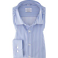 Seidensticker Herren Hemd blau Baumwolle von seidensticker