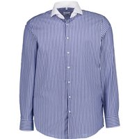 Seidensticker Herren Hemd blau Baumwolle von seidensticker