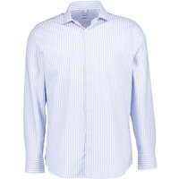 Seidensticker Herren Hemd blau Baumwolle von seidensticker