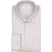 Seidensticker Herren Hemd grau Baumwolle von seidensticker