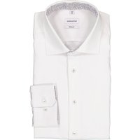 Seidensticker Herren Hemd weiß Baumwolle von seidensticker