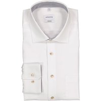 Seidensticker Herren Hemd weiß Baumwolle von seidensticker