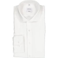 Seidensticker Herren Hemd weiß Baumwolle von seidensticker