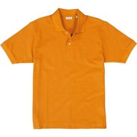 Seidensticker Herren Polo-Shirt orange Baumwoll-Piqué von seidensticker