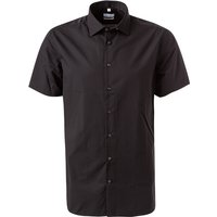 Seidensticker Herren Kurzarmhemd schwarz von seidensticker