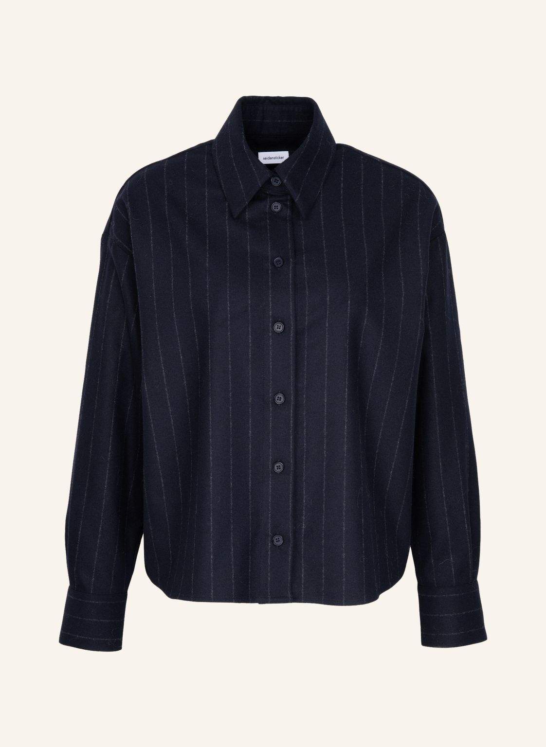 Seidensticker Oversizebluse blau von seidensticker