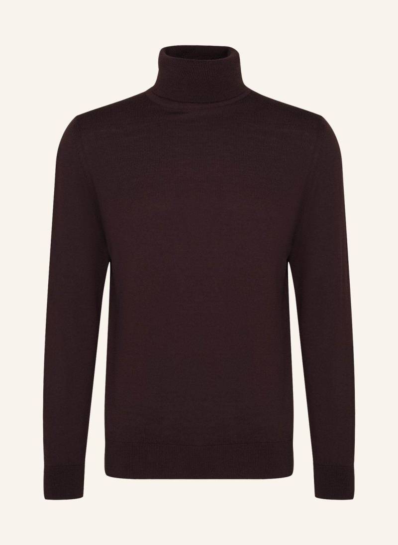 Seidensticker Pullover, Pullunder Regular Fit braun von seidensticker