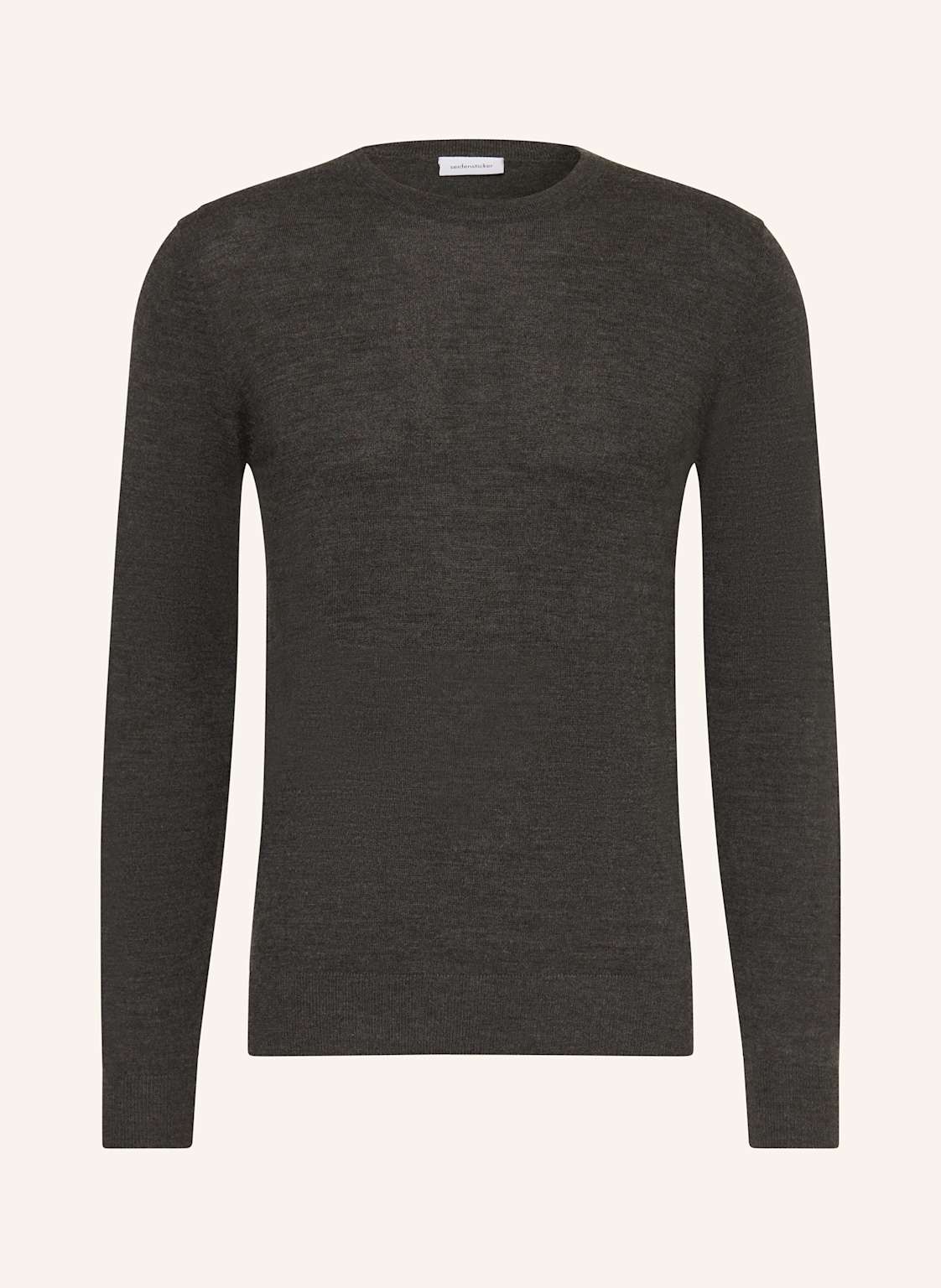 Seidensticker Pullover Aus Merinowolle grau von seidensticker