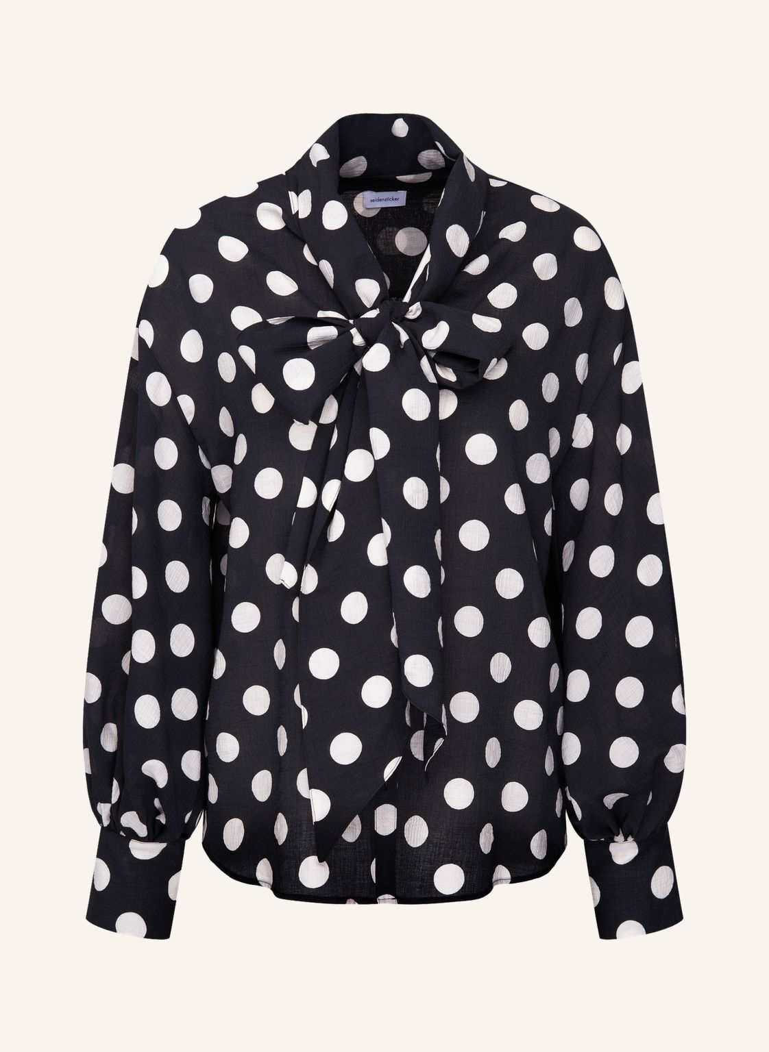 Seidensticker Rüschenbluse schwarz von seidensticker