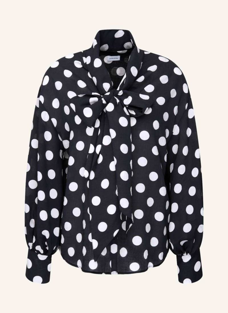 Seidensticker Rüschenbluse schwarz von seidensticker