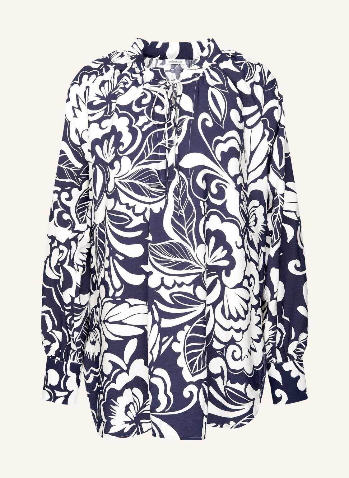 Seidensticker Schlupfbluse blau von seidensticker