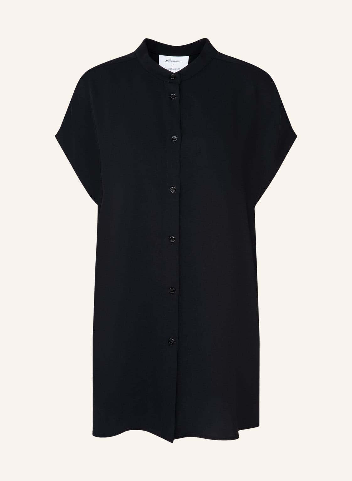 Seidensticker Stehkragenbluse schwarz von seidensticker