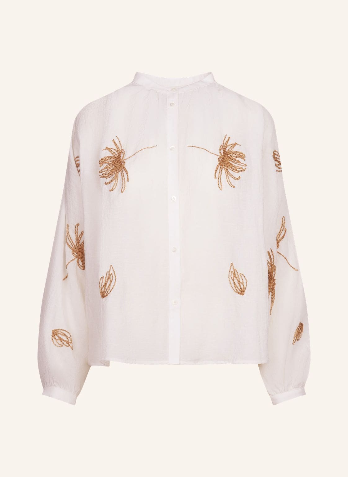 Seidensticker Stehkragenbluse weiss von seidensticker