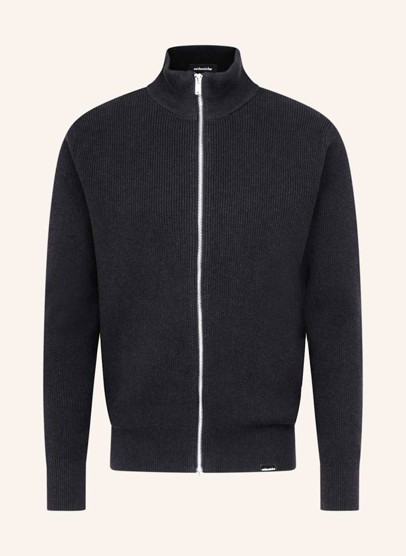 Seidensticker Strickjacke blau von seidensticker